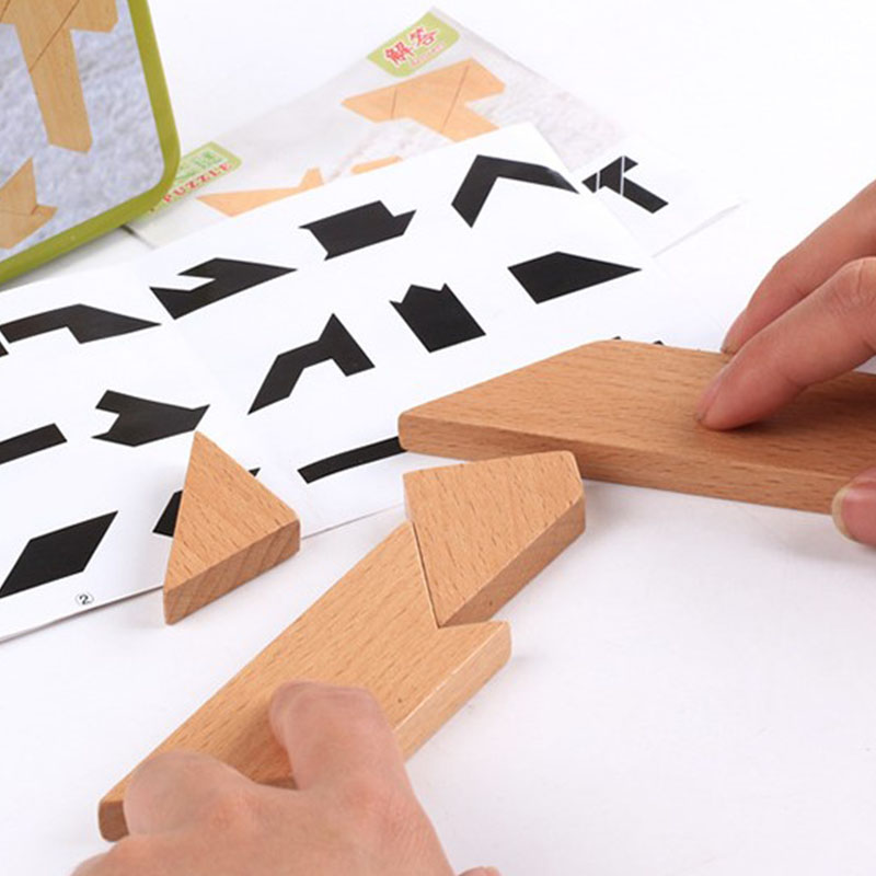 Montessori Wooden Puzzle Early Educational Puzzle Kids Toy | Sellers Union