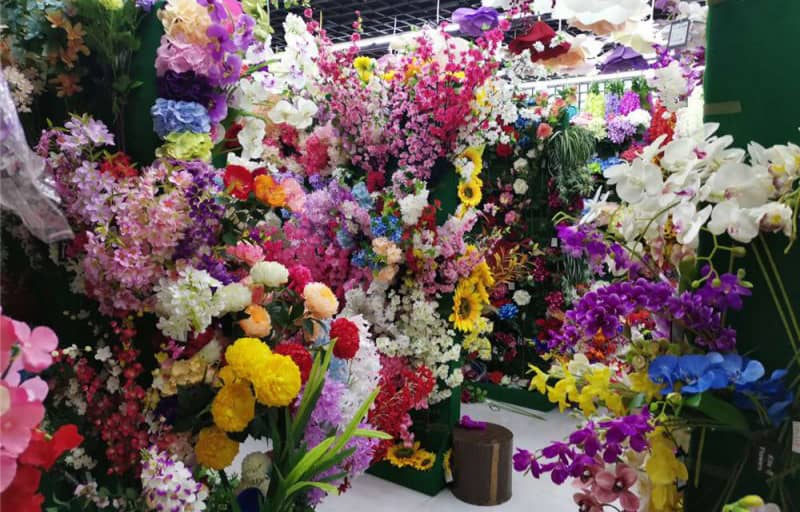 yiwu artificial flower market