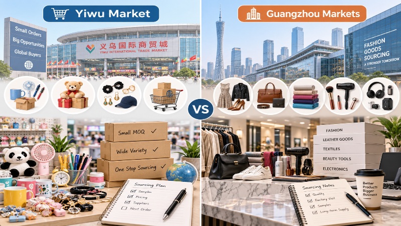 Yiwu Market vs Guangzhou Markets Which Is Better