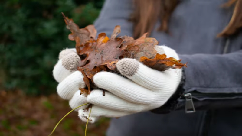 cotton knit labor protection and safety gloves