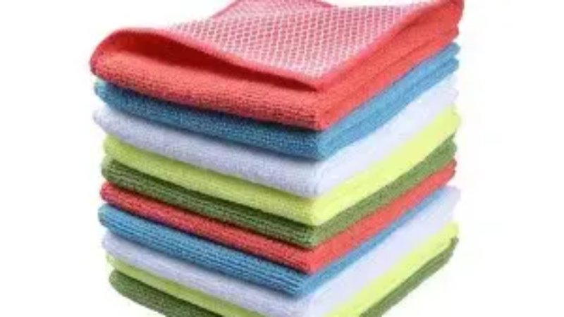 microfiber household cleaning cloths