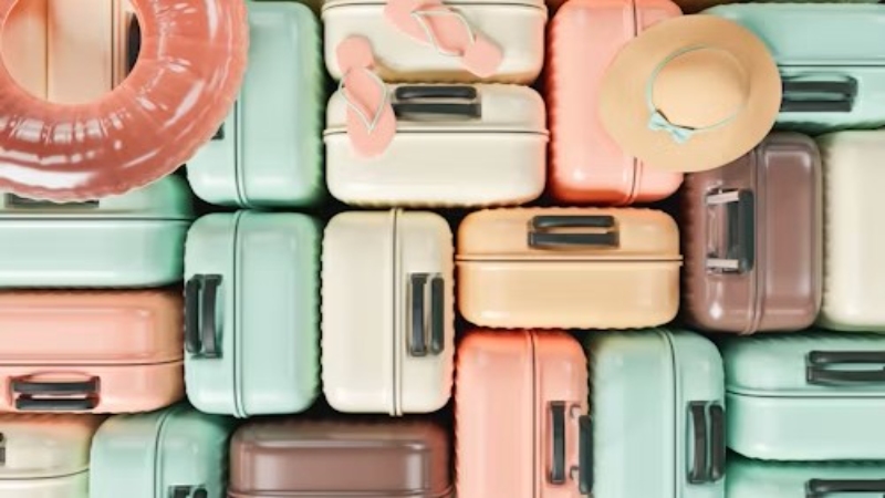 suitcases