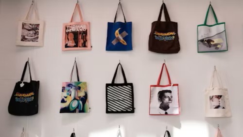 various tote bags